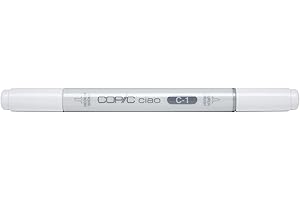 Copic Ciao - Pennarello Grafico con Doppia Punta, 11 g , Grigio (Cool Gray No. 1), 12 x 12 x 150 mm