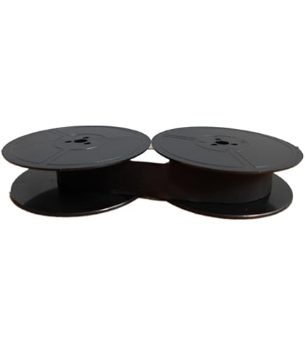 Kores G001NSS kleurlint, zijde zwart voor model DIN dubbele spoel
