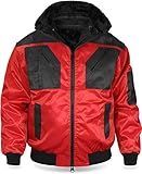 Pilotenjacke 4 in 1 | verschiedene Farben zur Auswahl | Gr....