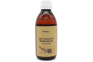 JONZZY Aceite Anticelulitico Reafirmante (250 ml) Hecho con Productos 100% Naturales, Moldea La Figura y Consigue Una Piel Tersa y Suave. Actúa Sobre la Piel De Naranja y La Grasa Localizada, Ideal Masajes