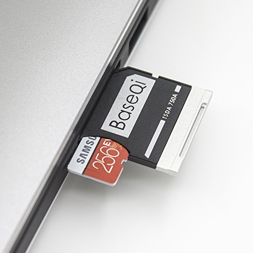 baseqi Aluminium MicroSD-Adapter für Dell XPS 38,1 cm 9550 - 3