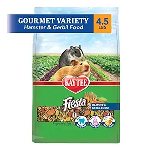 Kaytee Fiesta Hamster and Gerbil Food, 4.5-lb Bag