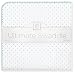 SwaddleDesigns Ultimate Swaddle Blanket, Premium Cotton Flannel, SeaCrystal Polka Dots