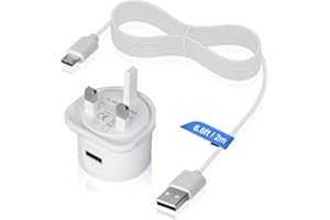 Aieve Power Cable for Nest Thermostat,2m Power Supply Charger Cable Accessories for Google Nest Learning Thermostat,Google Home Mini,Blink Indoor Camera,Wyze Cam,YI Dome Camera and More