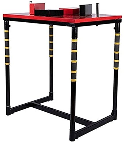 Table De Bras De Fer Standard,Table De Bras De Fer Avec Force De Poignet Amovible For Une Utilisation Dans La Salle De Gym À Domicile (Couleur : Noir
