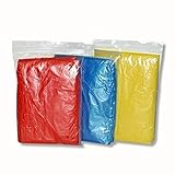 Rain Poncho with Hood Pack of 10