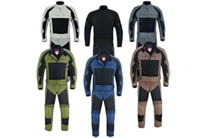 warrior gears Mens Air Mesh and 600D Cordura Textile Motorcycle Suit CE Protective Armoured Textile Racing Motorbike Jackets and Trouser with Mesh and Waterproof Lining Breathable Textile Clothing