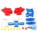 YIXIN Set of 2 Take-a-part Airplane Helicopter Disassembly Assembly Toys for Child Intelligence Development