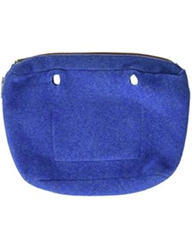 O bag Damen Sacca Mini Feltro Handtasche, 29x25x9 cm
