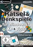 Rtsel und Denkspiele Spiele fr Windws 7, XP und Vista (PC) - 