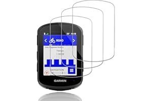 Locofun Schutzfolie für Garmin Edge 540/840 für Panzerglas, Displayschutz Glas,[3 Stück] 9H Härte, Anti Kratzer, Blasenfrei, HD-Klar, Dicke 0,33 mm