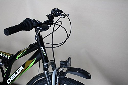 26 Zoll Mountainbike 18 Gang Shimano Vollgefedert Fahrrad mit Beleuchtung StVZO - 2