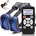 Produktbild [Bestseller] Jiuhuazi Dog Trainer 800 Meter Remote Dog Training Halsband wasserdicht Auto Anti bellen Kragen wiederaufladbare PET-Trainer Halsband mit Warnungen, Vibration, Signal Lights Funktion-Safe und Grausamkeit-frei für die Ausbildung ihrer Hunde