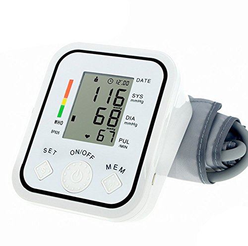 askliy Sphygmomanometer/Pressure Stethoscope sanguinea/Arm Blood Pressure Manual/Blood Pressure Monitor LCD Digital Screen with Handle