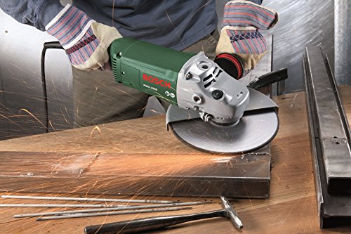 Bosch DIY Winkelschleifer PWS 1900, Handgriff, Schutzhaube (1900 W, Leerlaufdrehzahl: 6.600 min-1, Schleifscheiben-Ø: 230 mm) - 2