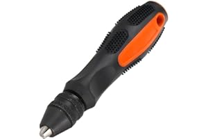 Yuentoen Pin Vise Handbohrer 0.5-8mm,DIY Mini Bohrer,Handbohrmaschine für Epoxidharz,Modellbau,PCB,Schmuckherstellung,Kunststoff