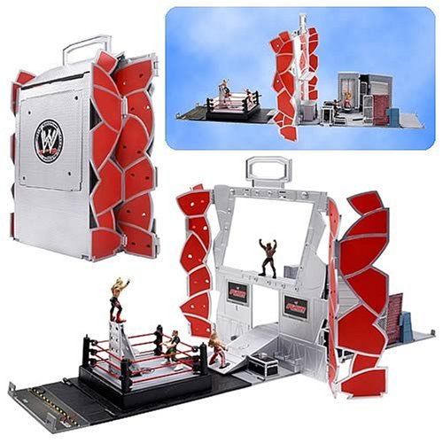 WWE - Micro Crash N Bash Arena Inc 4 Figs