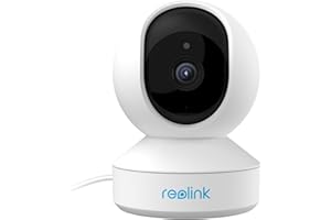 Reolink WLAN IP Kamera Indoor Schwenkbar, 2K 3MP Hund Haustier Indoor Kamera, 2,4 GHz WLAN Überwachungskamera Innen, Zwei-Wege-Audio, Baby Monitor mit Personen-/Haustiererkennung, E1