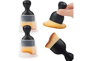 SVOCK 4 Stück Auto Pinsel, Staubpinsel Auto Bürste Innenraum, Car Cleaning Brush Pinsel für Autoreinigung, Auto Putzen Innenraum mit Deckel, Staubpinsel Auto für Alle Autos Geeignet