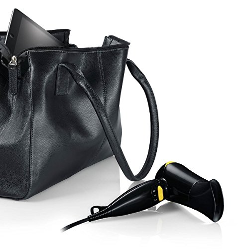 Bosch PHD1151 Haartrockner Style to Go,1200 Watt, schwarz/lemon - 5