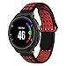 Price comparison product image Gereton Smart Watch Wristband Silicone Replacement Watch Band Fitness Tracker Straps for Garmin Forerunner 230 235 220 620 630 735 Smart Watch, 9 Colors Available