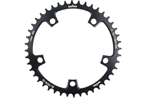 BIKECO Ruota stretta per bicicletta larga 110/130BCD, 5 viti, lama rotonda per bicicletta 36/38/40/42/44/46/48/50/52/54/56/58/60T, lama per catena per bicicletta 9 10 11 marce MTB