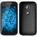 Produktbild PhoneNatic Case für Motorola Moto E 2015 2. Generation Hülle Silikon clear Slimcase + 2 Schutzfolien
