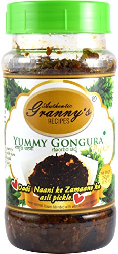 Authentic Grannys Recipes Yummy Gongura Pickle - 250Gm RS.99 (14.00% Off) - Amazon