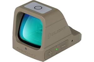 OLIGHT Osight Visée Réflexe IPX6 USB-C Rechargeable à Trois Modes Est Une Aide à La Visée Légère pour Les Armes Longues Et Courtes Utilisées pour La Chasse