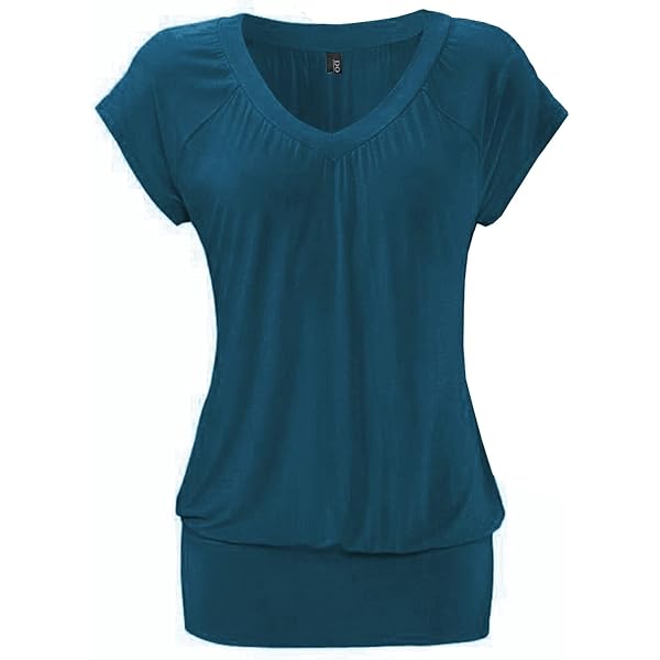 Shirt met korte mouwen en hartvormige hals in rood | Your Look... for less Shirt met korte mouwen en hartvormige hals in rood | Your Look... for less
