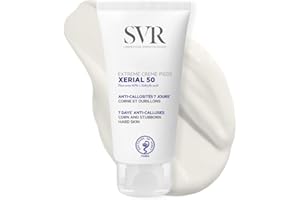 SVR XERIAL 50 Extreme - Urea Cream for Cracked Heels and Severly Dry Skin Prone to Corns and Calluses. Eliminates Dead Cells + Roughness. 24hr Hydration. Salicylic Acid + Glycerol, 50ml