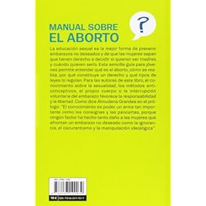 Manual Sobre El Aborto (Fuera de Colección)