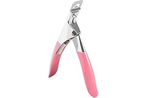 CYXZMYA Nagelknipser,Nagelknipser Gelnägel,Nagelknipser Maniküre Tip Cutter,Profi Gelnägel Nagelknipser Trimmer Maniküre Nagelknipser,für Kunstnägel Gelnägel Fingernägel Falsche Nägel(Rosa)