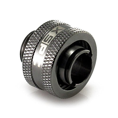 Preisvergleich Produktbild XSPC 5060175585080 – Hardwarekühlungzubehör, Schwarz Chrom