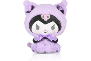 Tydeus Morado Juguete de Peluche Lindo,Suave Animal de Peluche,Animados Peluche Suave Almohada de Cómoda Abrazando,Dibujos Muñeca para Niños Cumpleaños Regalo