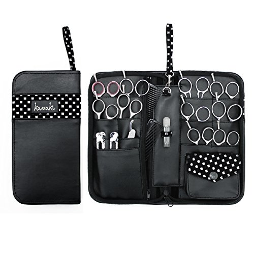 Professional Hair Cutting Case Barber Salon Scissors Pouch for Shears and Combs