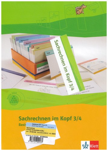 Größenkartei: 3./4. Schuljahr (Programm Mathe 2000+)