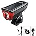 Produktbild Solar Fahrrad Lichter wiederaufladbare helle Nacht Fahrt Mountainbike Taschenlampe Fahrrad Zubehör Reitausrüstung