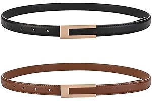 KEYRI Cinturón para Mujer Cinturón de Cuero PU Cinturon Moda Clásica Cinturón de Vestir Cinturón de Jeans Adecuado para el Vestido de las Señoras Jeans Suéter