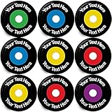 TunePhonik Vinyl Record Center Label with Hole for 12 Inch ...