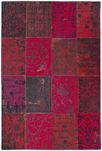 Louis de Poortere Rug - The New Vintage Collection - Multi Red 8014-170cm x 240cm