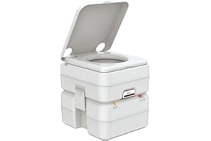 Seaflo LIGHTEU Inodoro portátil 12L/18L/20L RV Camping Caravana al Aire Libre