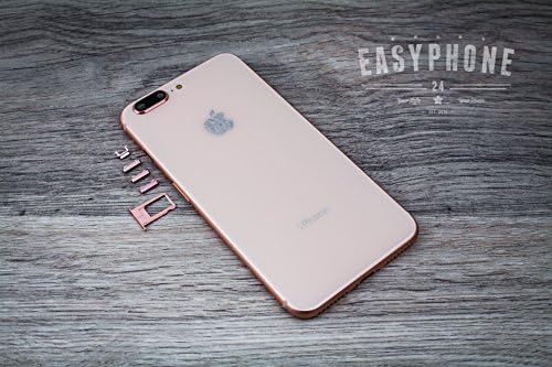 Easycovertm 8 Design For Iphone 6 Plus – Rose Gold/White/Style Back Cover Battery Housing Back Housing as Genuine Replacement