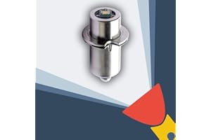 TORCHUPGRADES MagLite compatible MAG NUM-STAR II bi-pin Ampoule LED Conversion et pour lampe de poche MagLite Lampe torche à 3D/3C 4D/4C 5D 6D piles Lampe torche CREE