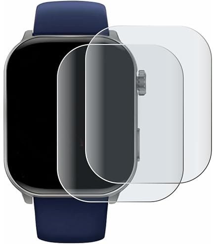 Savvies 4 Pellicole Full-Screen Per Liu Jo Smartwatch Voice Mini – Protezione 3D Curved, Autorigenerante, Anti-Graffio, Trasparente