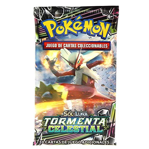 Pokemon JCC- Tormenta Celestial sobre 10 Cartas - Español (ASMODEE POSMCS02)
