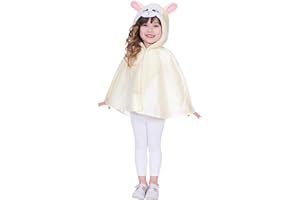 AMSCAN Childs Sheep Costume Fancy Dress World Book Day Festive Nativity Outfit