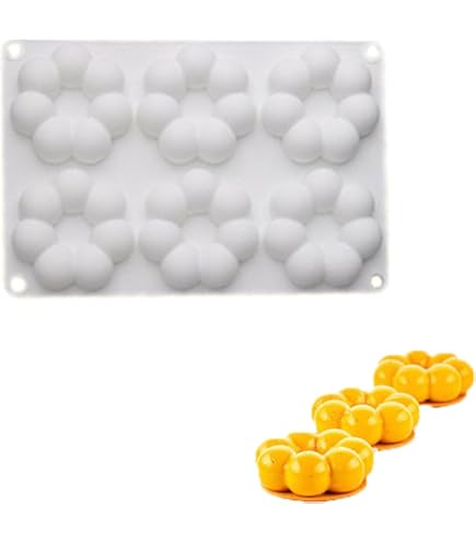 3D Wolke Silikonform - Faltbare Backform Für Schokolade, Mousse & Desserts