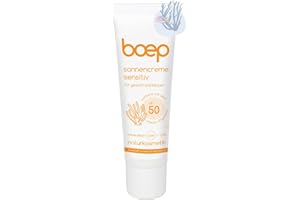 boep Sun Cream Sensitive SPF 50 | For Babies, Children & Adults with Sensitive Skin | High Protection for Face & Body | Baby Sun Cream Mineral | Vegan Natural Cosmetics (50 ml)