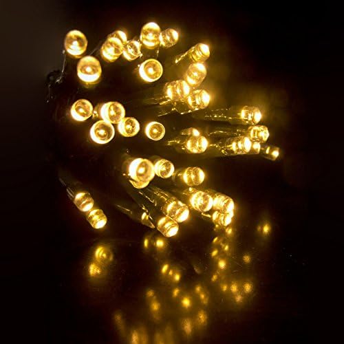 Multi-Function 360 Super Bright LED 36m String Lights for Indoor Outdoor Christmas Tree House Garden Decoration (Warm White)